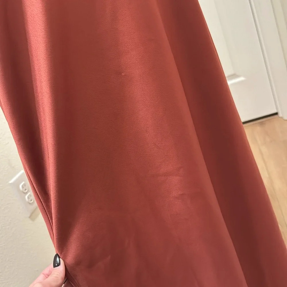 BHLDN Cali Satin Charmeuse Midi Dress - Picture 12 of 13